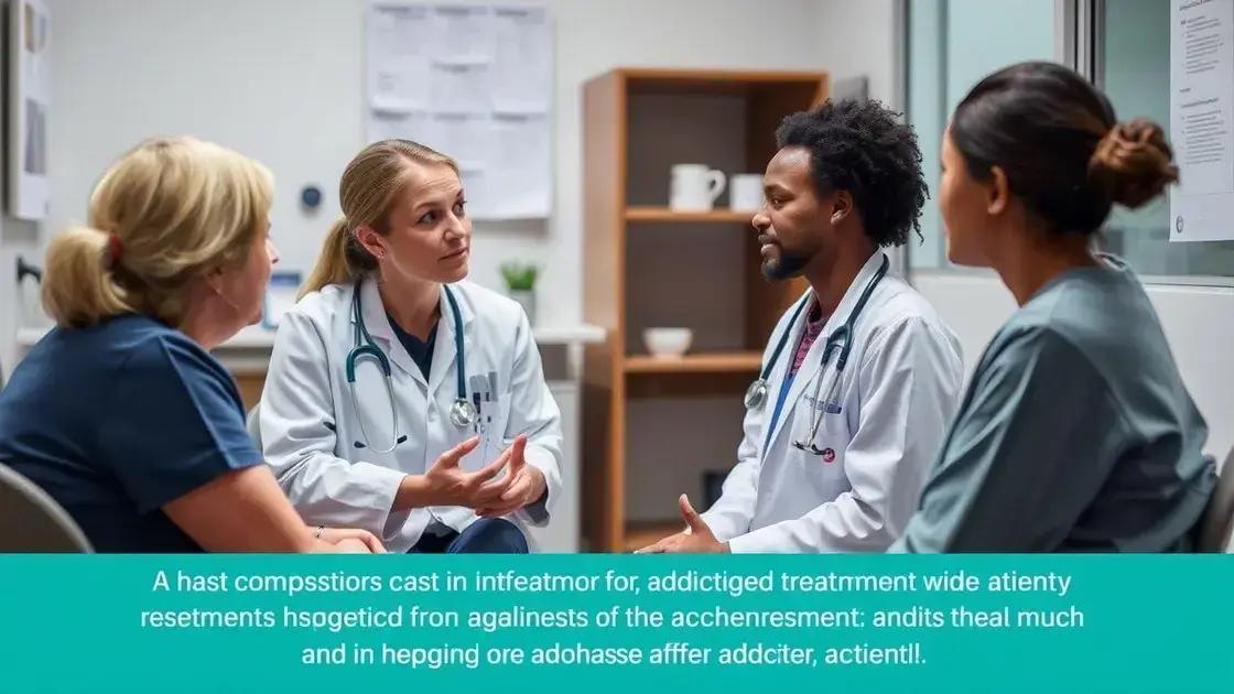 Role of healthcare providers in combating addiction