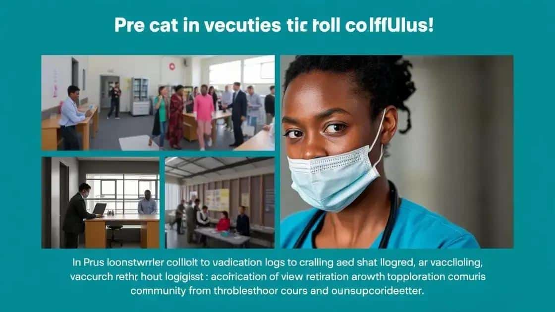 Challenges faced in vaccination rollouts