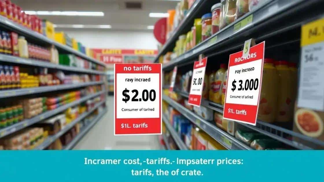 The direct impact on consumer goods prices