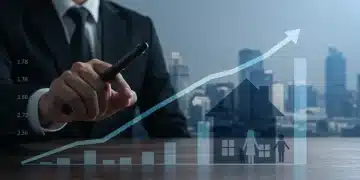 Graph showing rising interest rates impacting mortgage refinancing decisions in 2026.