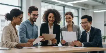 Professionals collaborating to maximize employee benefits for 2026