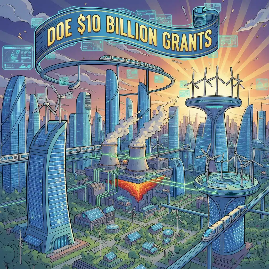 DOE $10 Billion Grants: Powering 2026 Renewable Energy Initiatives