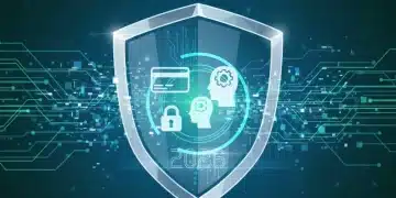Digital shield protecting personal data with the year 2026, symbolizing new federal data privacy laws.