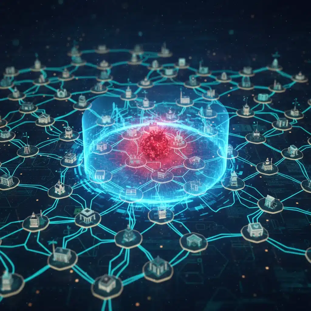 Digital representation of federal infrastructure defense against cyber threats