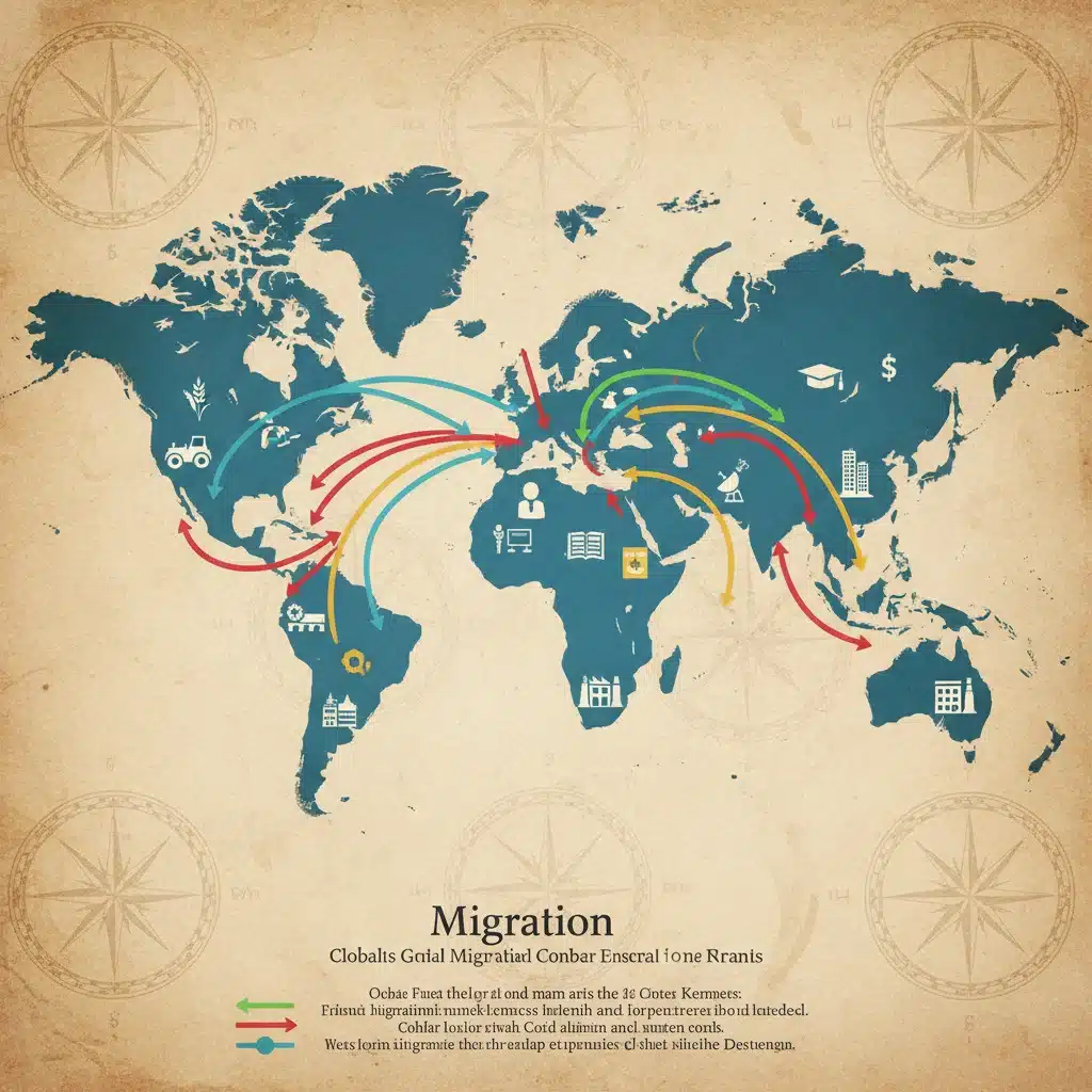 Global migration patterns and economic impacts on industries