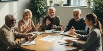 Social Security Updates 2026: Navigating Benefit Adjustments Seniors discussing Social Security updates for 2026 with a financial advisor.