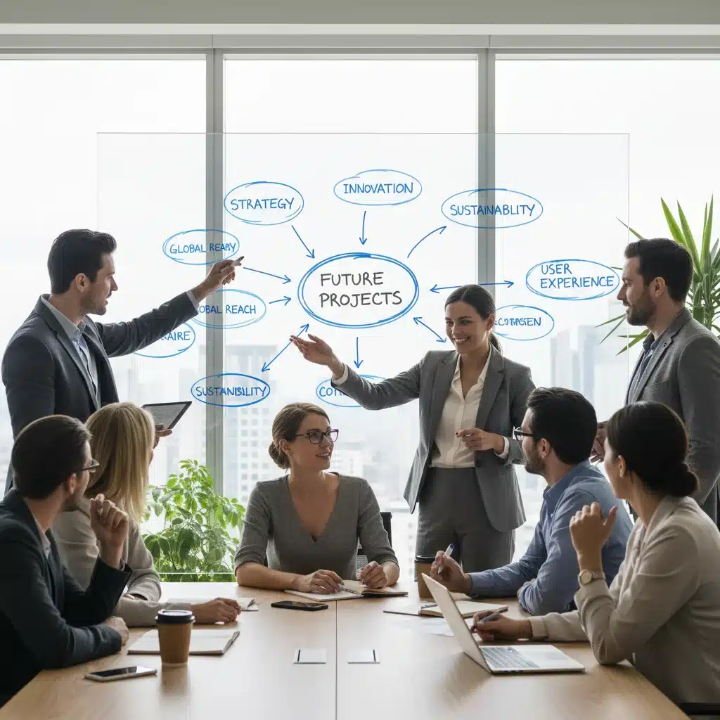Team collaboration and networking for career opportunities