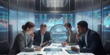 Illustration of SEC regulations impacting retail investors and investment portfolios.